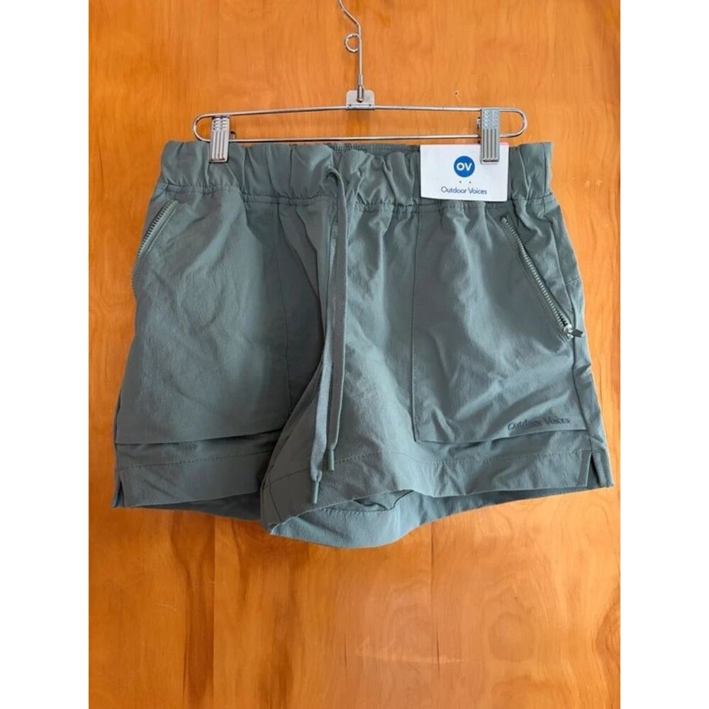 Outdoor voices green shorts